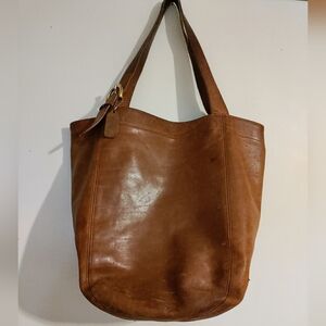 Vintage Coach XL Soho Carryall Weekender Shoulder Tote Bag 4082 British Tan